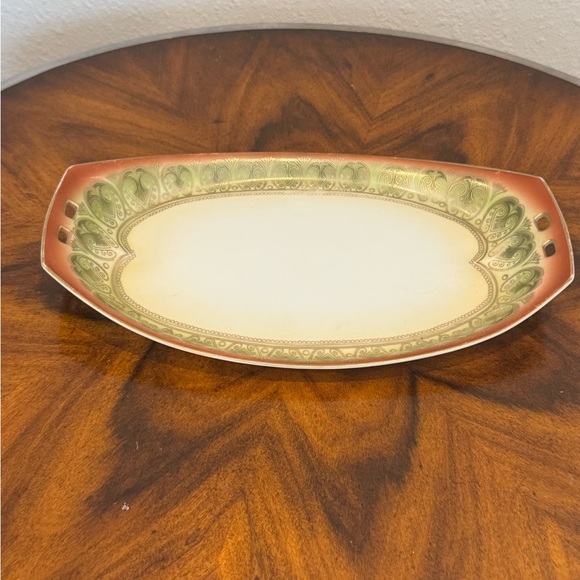 Antique RS Tillowitz, Reinhold Schlegelmilch German Porcelain Serving Plate - Picture 7 of 11